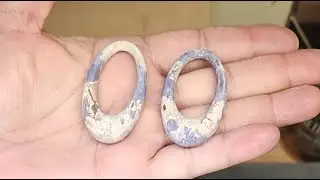 Eco wood crafts is live! finishing wood hoop earrings