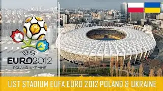 UEFA EURO 2012 Stadiums | Complete List of Venues in Poland & Ukraine