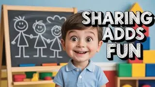 Sharing is Caring | Good Manners for Kids | Little Angels Nursery Rhymes