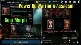 Darkness Rises Tips and Tricks: Gear Morph/Transcend & Power Up Warrior/Assassin