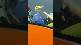 CSK army excitement when Dhoni arrives 🇮🇳 #whistlepodu #msdhoni #ipl2023 #chennaisuperkings