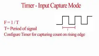 STM32 TUTORIAL SERIES PART 3 | Input Capture | Frequency measurement