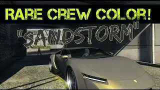 *RARE* GTA Online Modded Crew Color!!! 