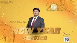 NEW YEAR SERVICE || PAS CH BLESSON || 01/01/2026 #blessonch #sundayservice #sundayworship