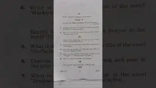 M. A English | SEM - 4 | CC English 403 | Question Paper |2024 | #shortvideo #youtubeshorts