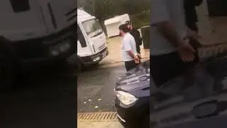 Irish traveller Trevor McGinley in handcuffs
