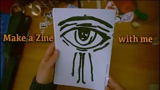 how to make a zine (diy) - digital/printed at home - no talking or music