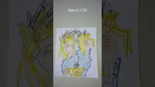 Drawing Yugi from Yu-gi-oh!!#art #rate #drawing #yugioh #yugi