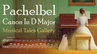 Pachelbel &ldquo;Canon in D&rdquo; (Piano arr. G. Alomar) - Animated music video - free sheet music.