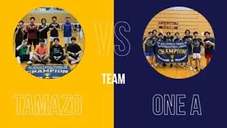 【男子決勝戦】TAMAZO vs One A (1セット目)