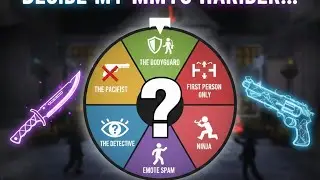 I Let a MYSTERY WHEEL Decide How I Play MM2! (Impossible Challenges)