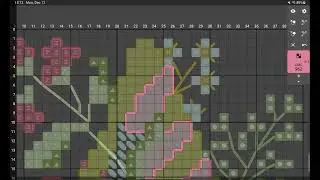 Backstitch in Cross stitch Paradise #flosstube #crossstitch