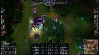[League of Legends] Twisted Fate ~ Quadra Kill [Solo Q]