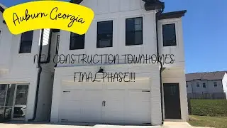 NEW construction TOWNHOMES-Auburn GA