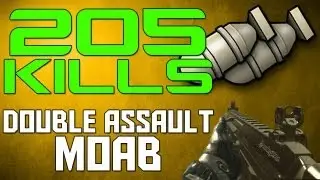 MW3: BEAST  205 KILL Double Assault MOAB w Magic Trick!!!
