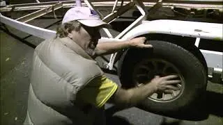 Alan Explains Work Done to Restore the Catalina Trailer Wheels and Brake System