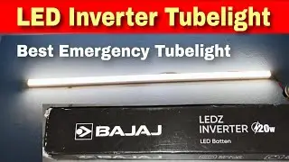 Bajaj LEDZ Inverter Batten 20w | LED Emergency Tube Light | Rechargeable Emergency Tube Light