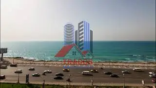 للصفوة شقه مميزه جدا للبيع علي البحر مباشر   كامب شيزار    350 متر