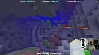 Minecraft Cave Update [snapshot 21w37a] is CRAZY - Flying through MASSIVE Lush Caves!