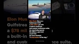 ELON MUSK&rsquo;S $78 MILLION PRIVATE JET &mdash; HIS HOME ABOVE THE CLOUDS