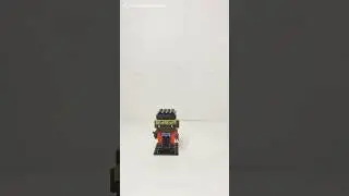 Stranger Things LEGO Lucas Brickheadz stop Motion build #lego #strangerthings
