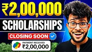 Top 7 Scholarships for College Students | Benefits Up To ₹2 Lakh 🤑🔥