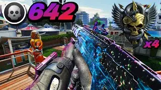 BLACK OPS 7 - 642 KILLS + 4 NUKES w/ MADDOX RFB on NUKETOWN