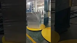 Pre-stretch film wrapping machine