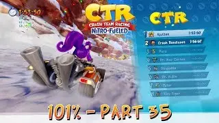 Crash Team Racing Nitro Fueled - 101% Playthrough (Medium), Part 35: Blizzard Bluff (CTR Challenge)