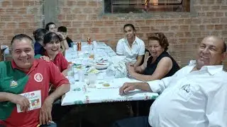 Festa em campestre do tigre em Cazuza Ferreira. Com os amigos seu éster e Eva.