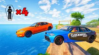 Realistic High-Speed Car Crashes in BeamNG.drive #10 | Ultra Detailed Crash Compilation