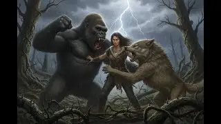 &ldquo;KONG vs. Giant Wolf &ndash; Epic Titan Battle 2025!&rdquo;