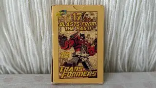 Transformers Blasts From The Past! Card Game Collectible ASMR Review