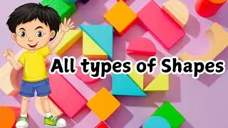 All types of Shapes | shapes name | all shapes | geometrical shapes drawing | shapes for kids
