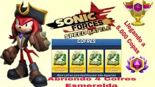 Sonic Forces/Abriendo 4 Cofres Esmeralda y Llegando a 6.000 Copas
