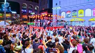 4K  Kabukicho Bon Odori / 2nd Part: POP Bon Dance in Shinjuku, Tokyo Japan 2024