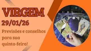 VIRGEM ♍ 29/01/26 Isso foi inesperado, mas as coisas v&atilde;o se ajeitar 🌪️