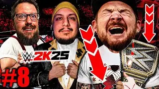 Kompletter ABSTURZ 😰Wir gegen SLIVOOO , PANDA & TACTIX 🔥 WWE 2K25 GM MODE ONLINE #8