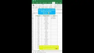 How to create a Drop-Down List in Excel #Shorts