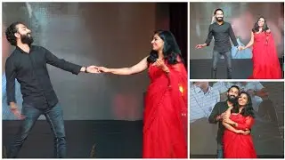 ഒടിഞ്ഞ കാലുമായി സ്റ്റെജിൽ കയറി  നൃത്തം ചെയ്ത് രജിഷ | June Success Celebrations | Rajisha Vijayan