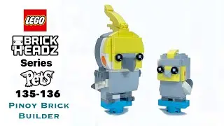 LEGO BrickHeadz Collection - Pets, Cockatiel