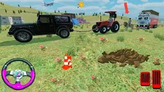 🛑car simulator games for Android | drive thar tractor and resuce the truck 🚒 | #indiantractor3d #gtm