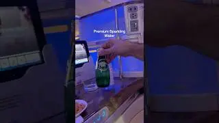 Unboxing My Mini Bar on Emirates A380 Business Class