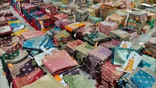 195₹ में VISCOSE की साड़िया😱 होलसेल में साड़िया खरीदो सस्ते दामों में🔥Viscose Sarees in Surat