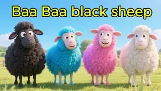 Baa Baa Black Sheep | ‪#nurseryrhyme & Kids Songs