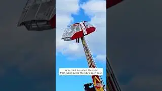 Texas Carnival Worker Dangles 30 Feet to Save 12-Year-Old Girl #shorts