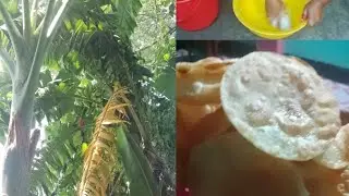 আজকে ছোট বোন লুচি ভেজে খাওয়ালো!,♥️