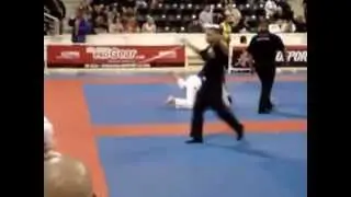 Dangerous Dan Darby Choke Fight Gear; perfect Jiu-Jitsu Takedown
