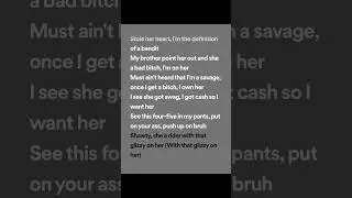 Juice Wrld - Bandit (lyrics spotify version) ft. NBA YoungBoy