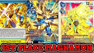 1st Place Locals Magnamon Deck! BT16 Format